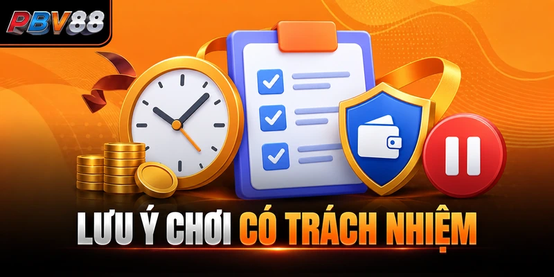 LƯU Ý CHƠI CÓ TRÁCH NHIỆM